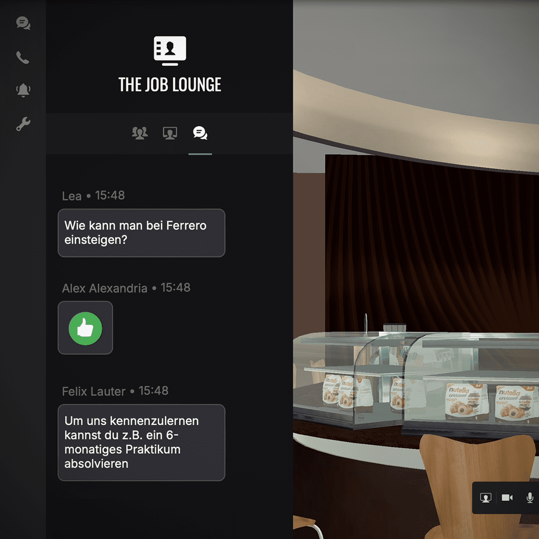 Ferrero Metaverse Chat